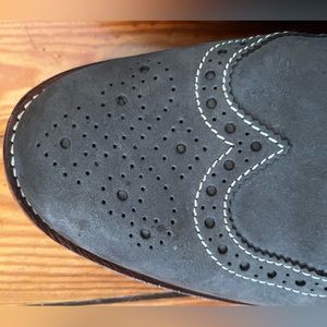 Grenson Gray Suede Wingtip Brogues men’s 13 US (12 UK) made in England